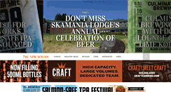 Desktop Screenshot of newschoolbeer.com